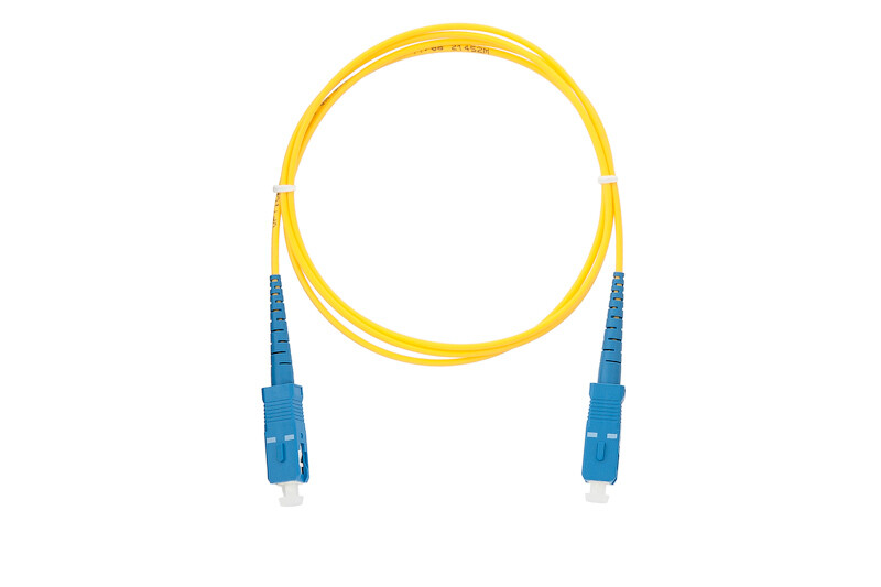 Патчкорд SC/UPC-SC/UPC SM (9/125) simplex 2м 2мм
