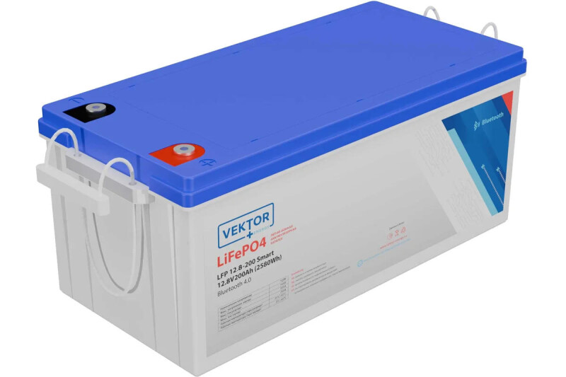 Аккумуляторная батарея Vektor Energy LFP 12.8-200 Smart
