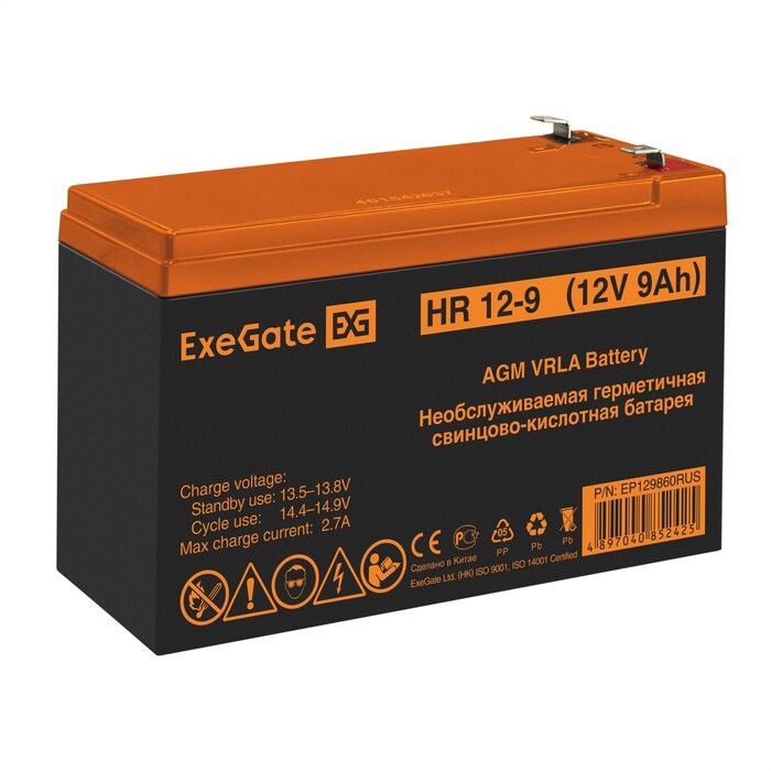 АКБ ExeGate HR 12-9 EP129860RUS