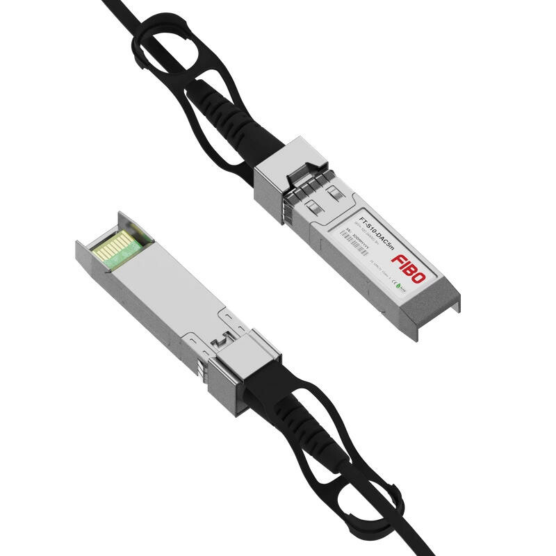 FIBO FT-S10-DAC5m совместимый 10G SFP+ 5м DAC (Passive Direct Attach Copper Cable)