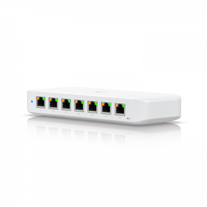 PoE-коммутатор, 8х 1G RJ45, раздача 202 Вт UBIQUITI USW-Ultra-210W