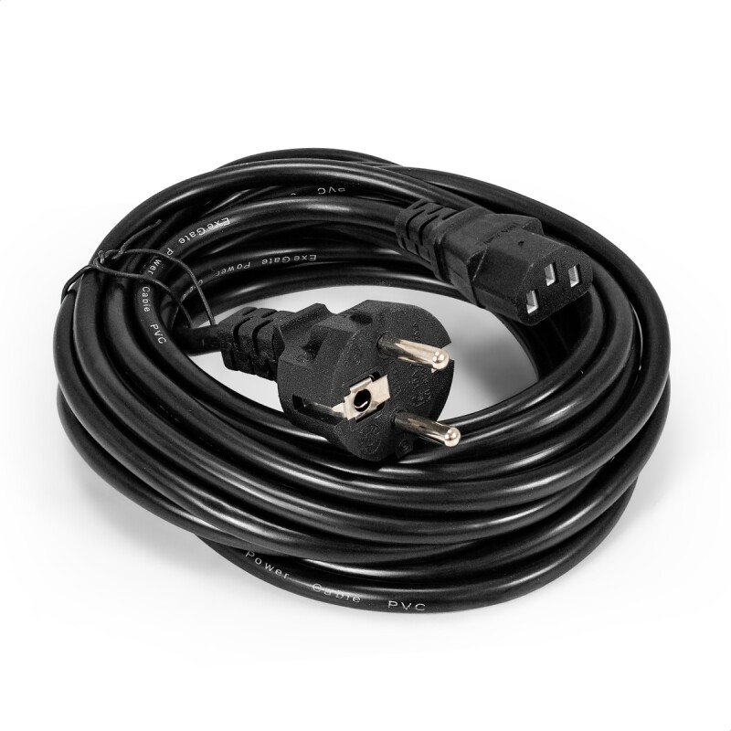 Кабель питания ExeGate Power PC-5P-Schuko->C13/3x0.75Cu EP280654RUS